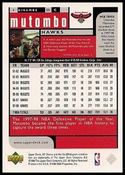 1998-99 UD Choice